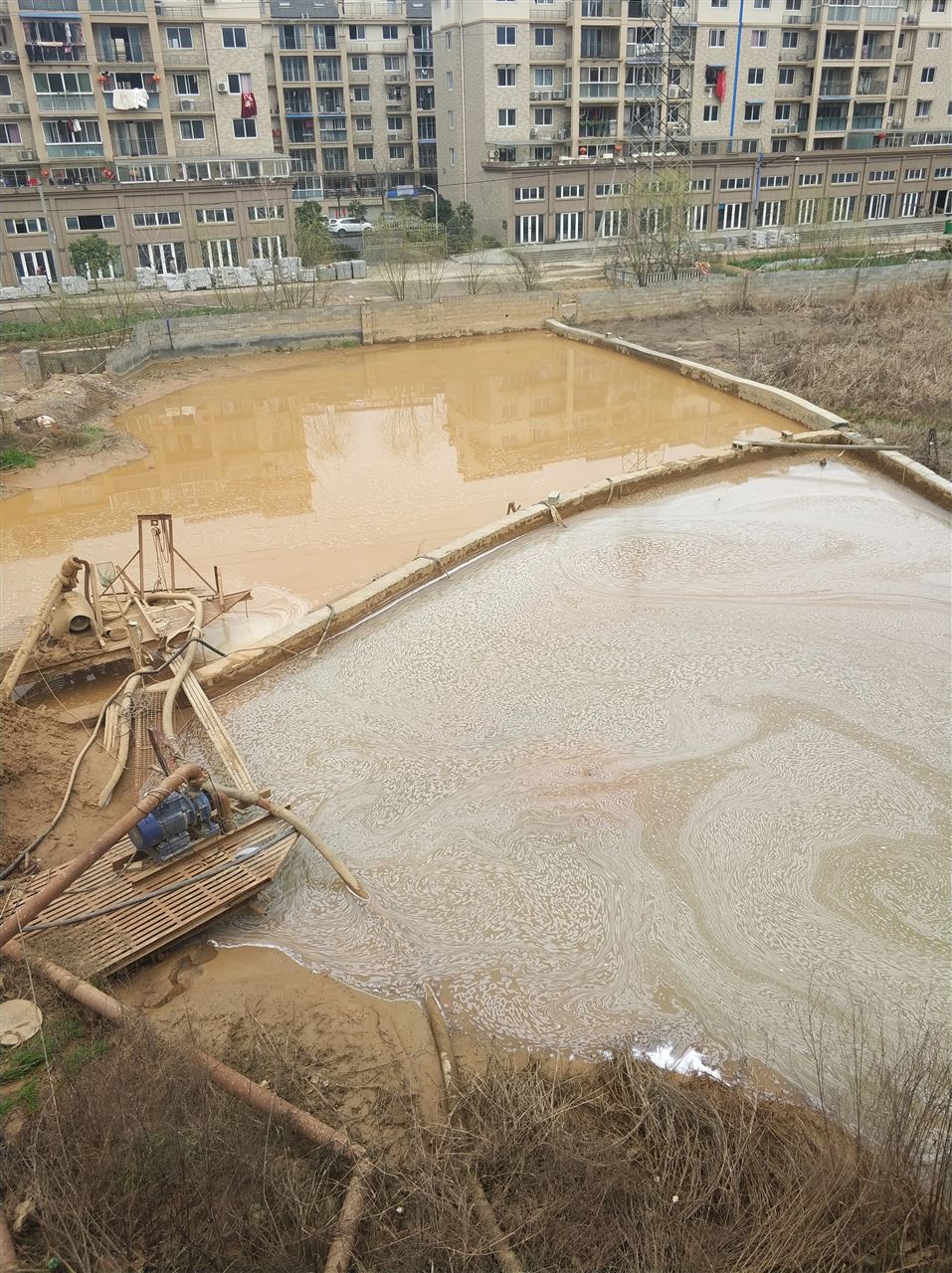 科尔沁左翼中沉淀池淤泥清理-厂区废水池淤泥清淤