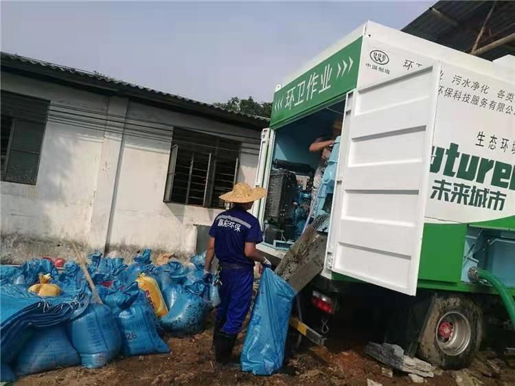 科尔沁左翼中工业污泥压干处理